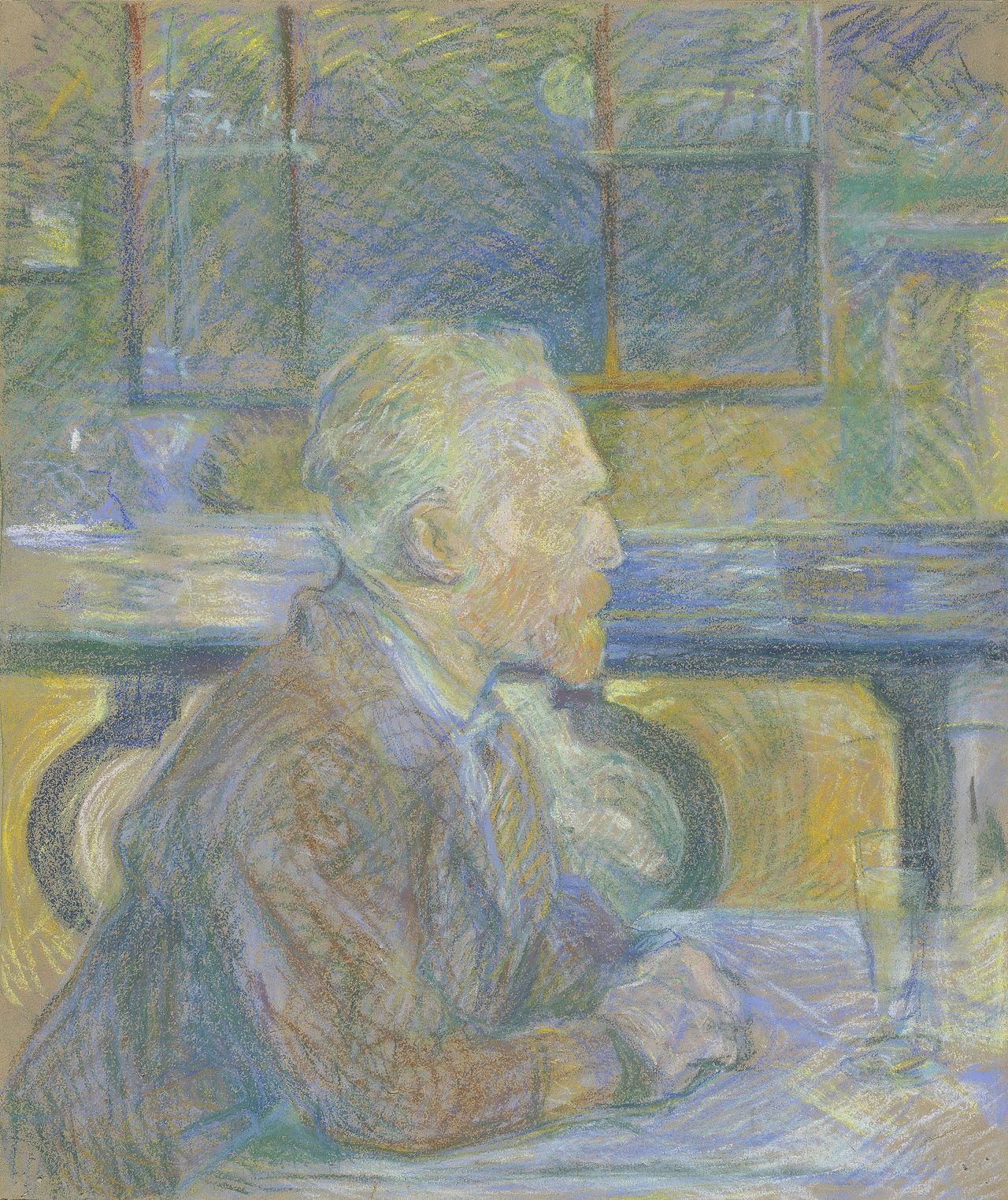 Van Gogh di Henry de Toulouse-Lautrec. 1887. Olio su tela